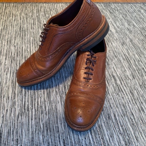 Allen Edmonds Men’s Strandmok Wingtip Cap Toe Oxford Dress Shoes, Size 5 main image 5